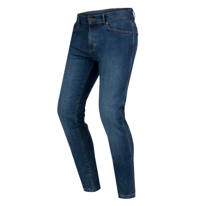 JEANSY MOTOCYKLOWE OZONE STRIKER REGULAR WASHED BLUE