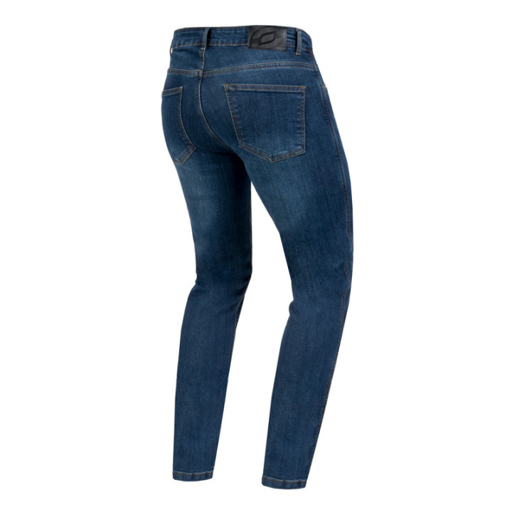 JEANSY MOTOCYKLOWE OZONE STRIKER REGULAR WASHED BLUE