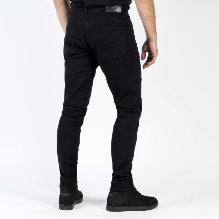 JEANSY MOTOCYKLOWE OZONE STRIKER SLIM FIT BLACK 28/32