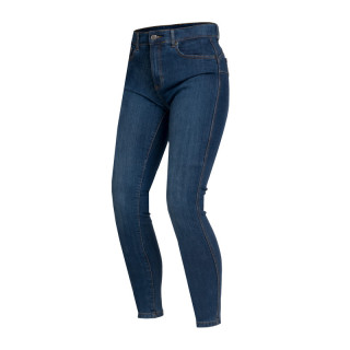 JEANSY MOTOCYKLOWE DAMSKIE OZONE STRIKER SLIM FIT WASHED BLUE