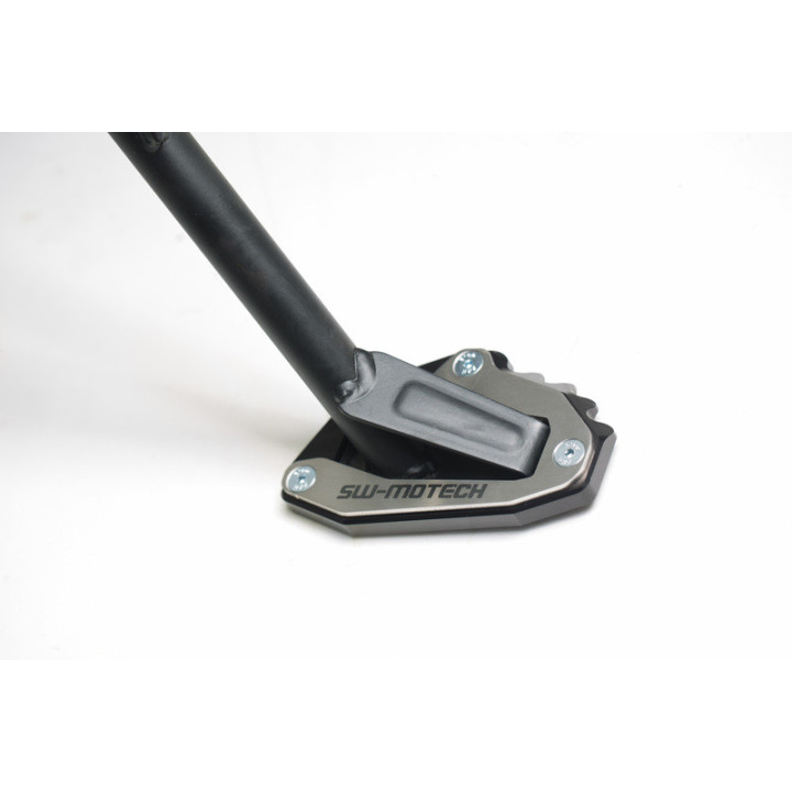 NAKŁADKA NÓŻKI BOCZNEJ SW-MOTECH DUCATI MODELS BLACK/SILVER