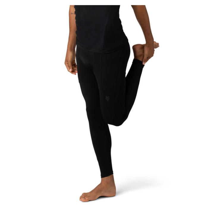 SPODNIE MOTOCYKLOWE FOX TECBASE COMPRESSION BLACK XL