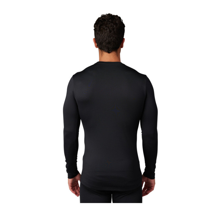 KOSZULKA Z DŁUGIM RĘKAWEM FOX TECBASE FIRE BLACK