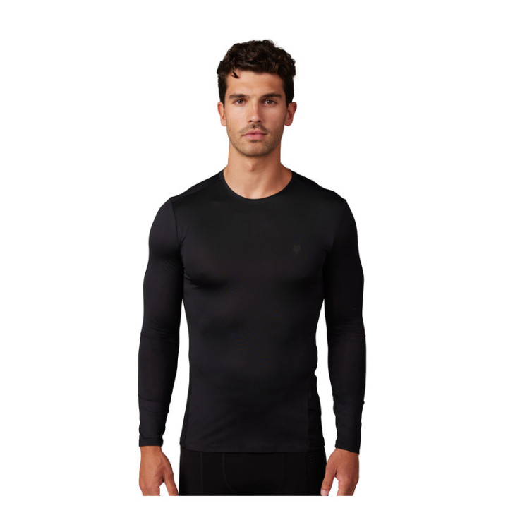 KOSZULKA Z DŁUGIM RĘKAWEM FOX TECBASE BLACK