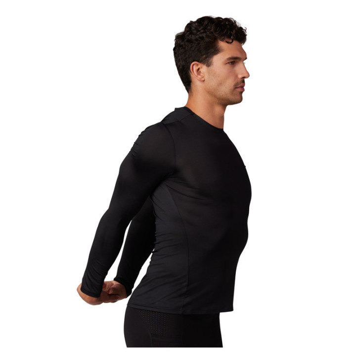 KOSZULKA Z DŁUGIM RĘKAWEM FOX TECBASE BLACK