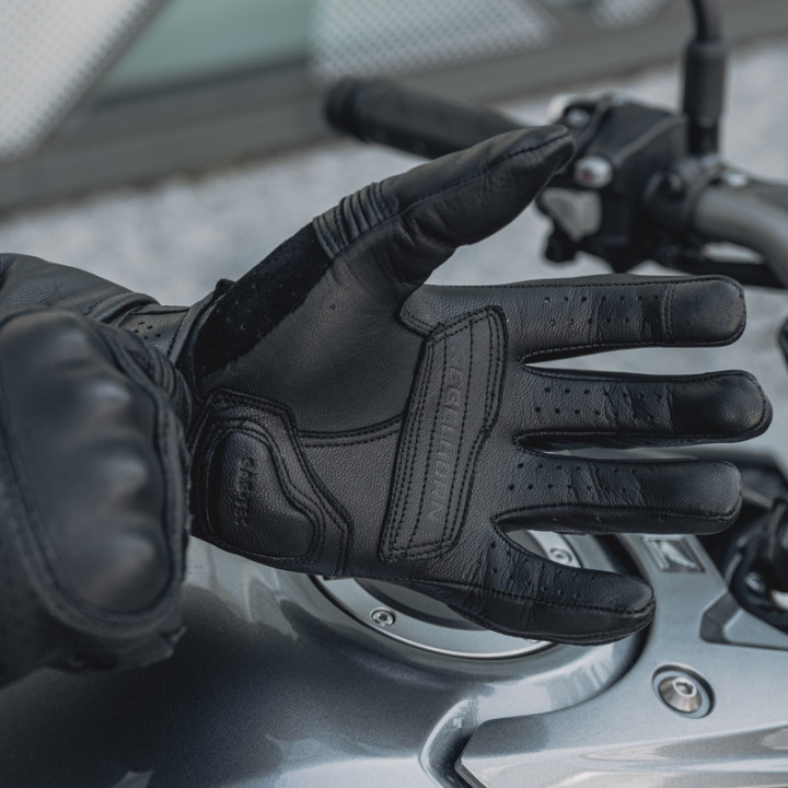 RĘKAWICE MOTOCYKLOWE REBELHORN THUG 2 BLACK