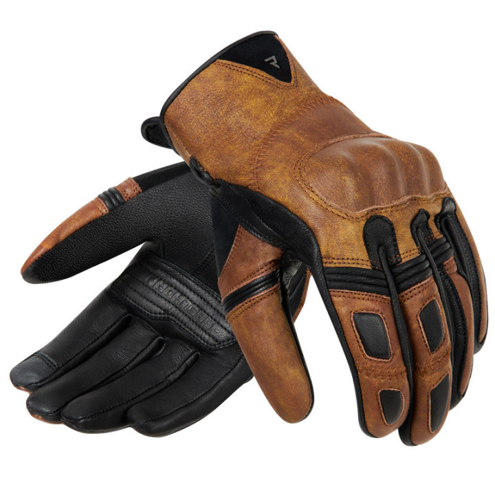 RĘKAWICE MOTOCYKLOWE REBELHORN THUG 2 VINTAGE BROWN