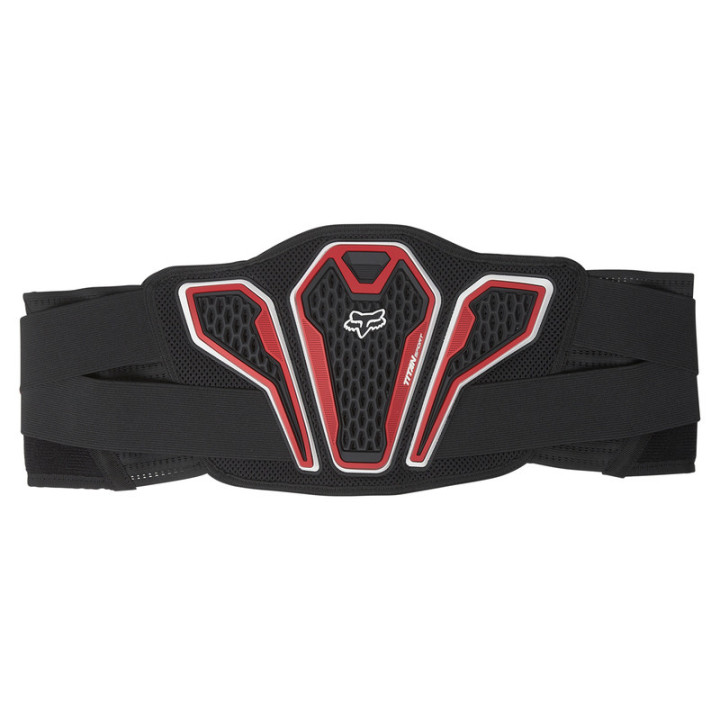 PAS NERKOWY Z OCHRANIACZAMI FOX TITAN SPORT BLACK