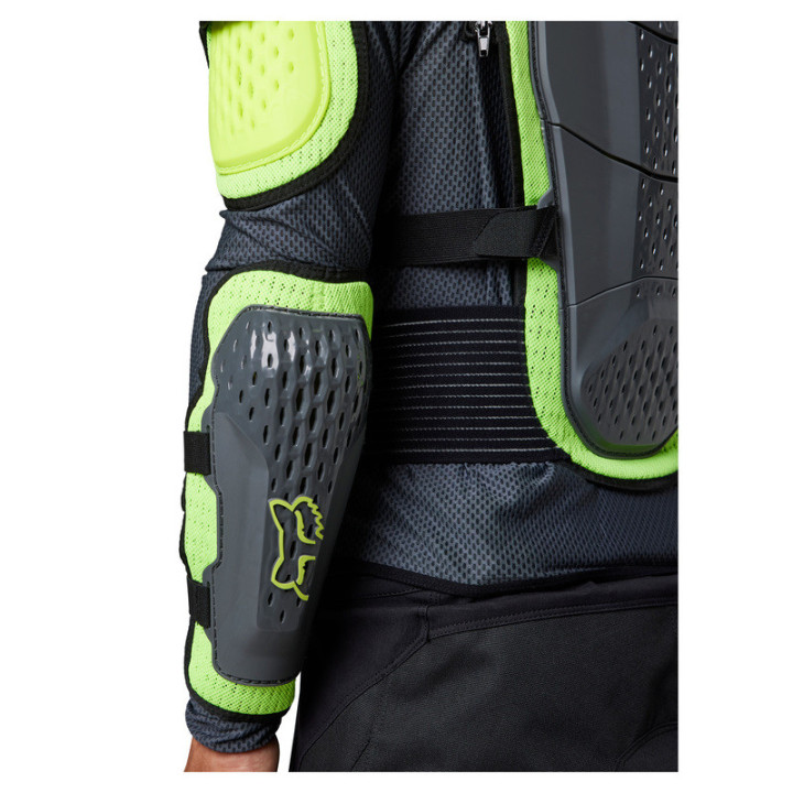 KOSZULKA Z OCHRANIACZAMI FOX TITAN SPORT DARK SHADOW