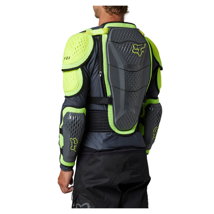 KOSZULKA Z OCHRANIACZAMI FOX TITAN SPORT DARK SHADOW