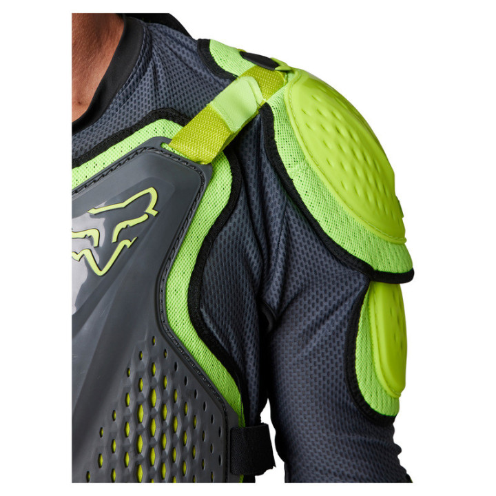 KOSZULKA Z OCHRANIACZAMI FOX TITAN SPORT DARK SHADOW