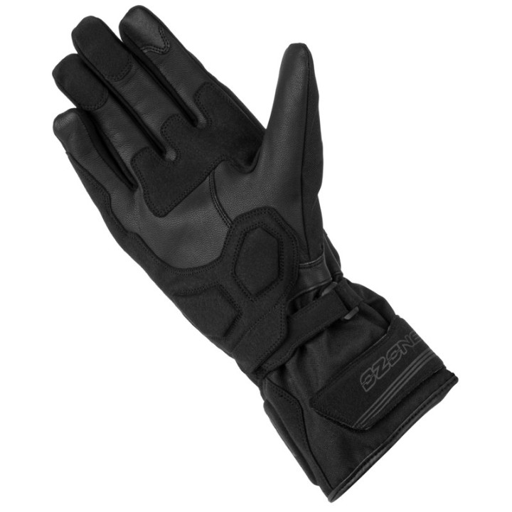 RĘKAWICE MOTOCYKLOWE OZONE TOURING WP BLACK S