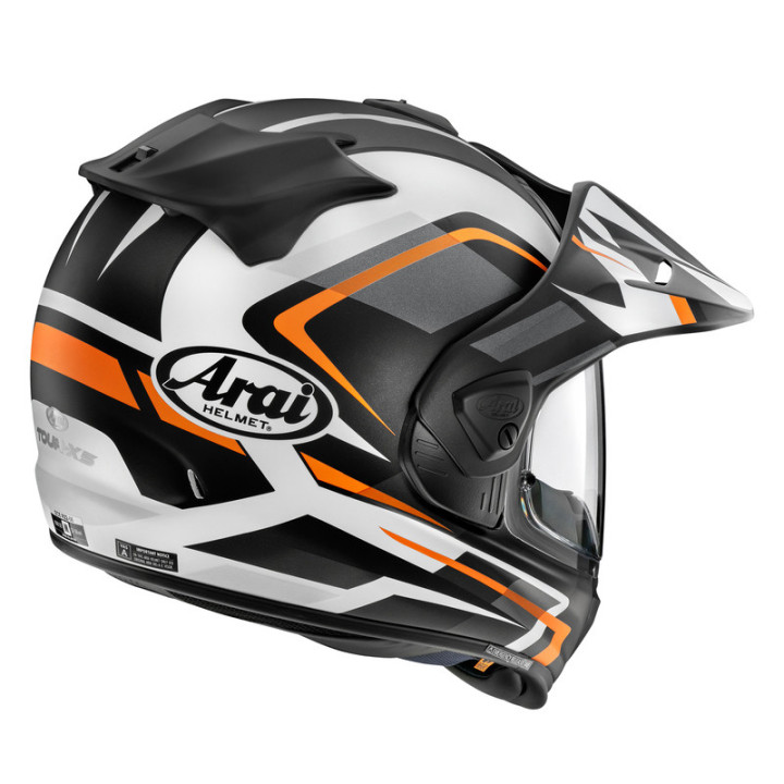 KASK MOTOCYKLOWY ARAI TOUR-X5 DISCOVERY ORANGE MATT
