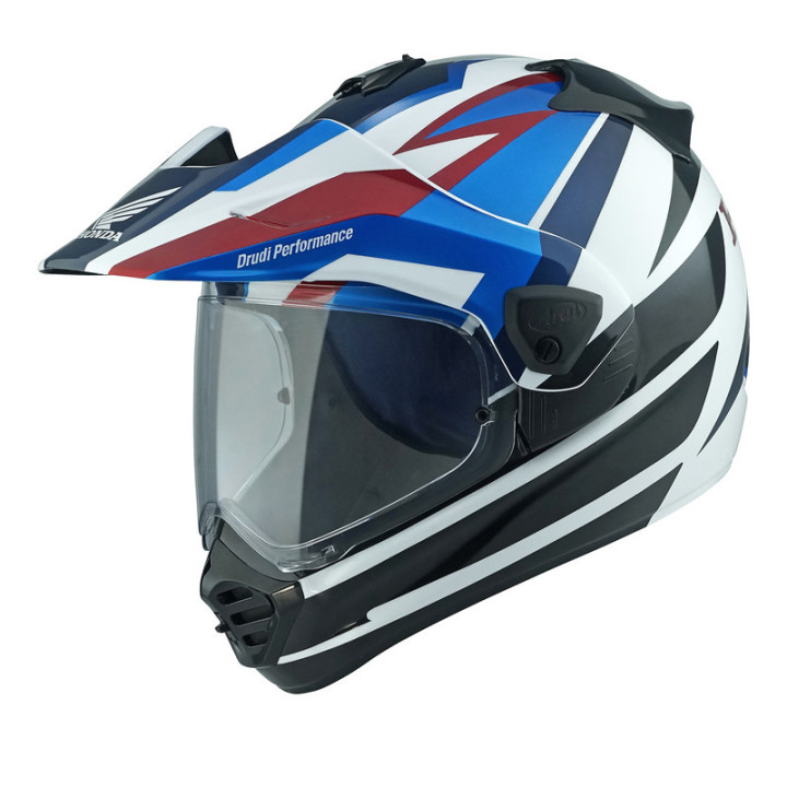 KASK MOTOCYKLOWY ARAI TOUR-X5 HONDA AFRICA TWIN BLUE