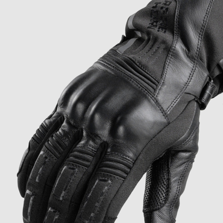 RĘKAWICE MOTOCYKLOWE REBELHORN TRACER WP BLACK