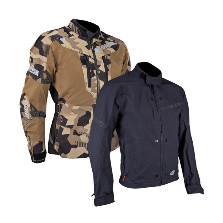 KURTKA MOTOCYKLOWA TEKSTYLNA LEATT ADV FLOWTOUR 7.5 DESERT