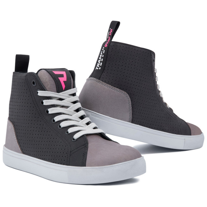 BUTY MOTOCYKLOWE DAMSKIE REBELHORN TRAMP 2 BLACK GREY