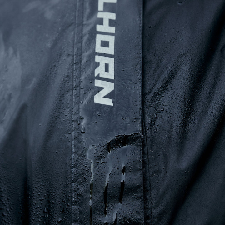 KOMBINEZON PRZECIWDESZCZOWY REBELHORN TRAVEL BLACK FLUO YELLOW