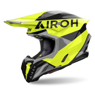 KASK MOTOCYKLOWY AIROH TWIST 3 KING YELLOW GLOSS