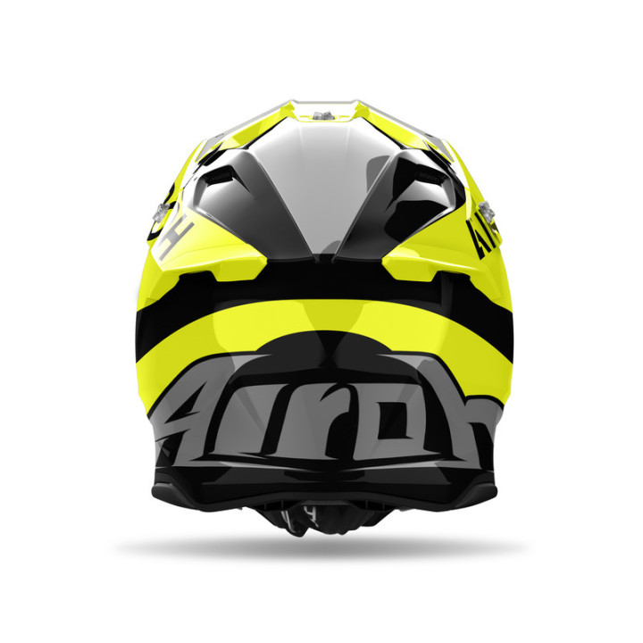 KASK MOTOCYKLOWY AIROH TWIST 3 KING YELLOW GLOSS