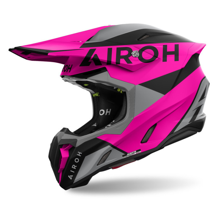KASK MOTOCYKLOWY AIROH TWIST 3 KING PINK MATT