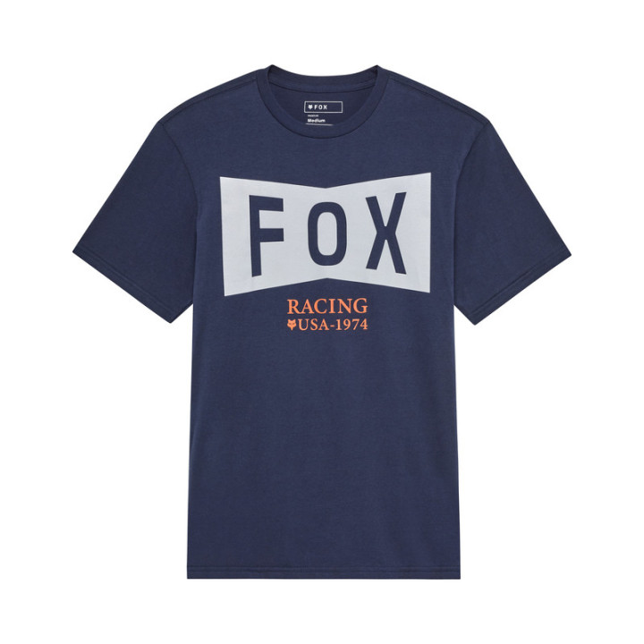 T-SHIRT FOX TYPEFACE PREM MIDNIGHT