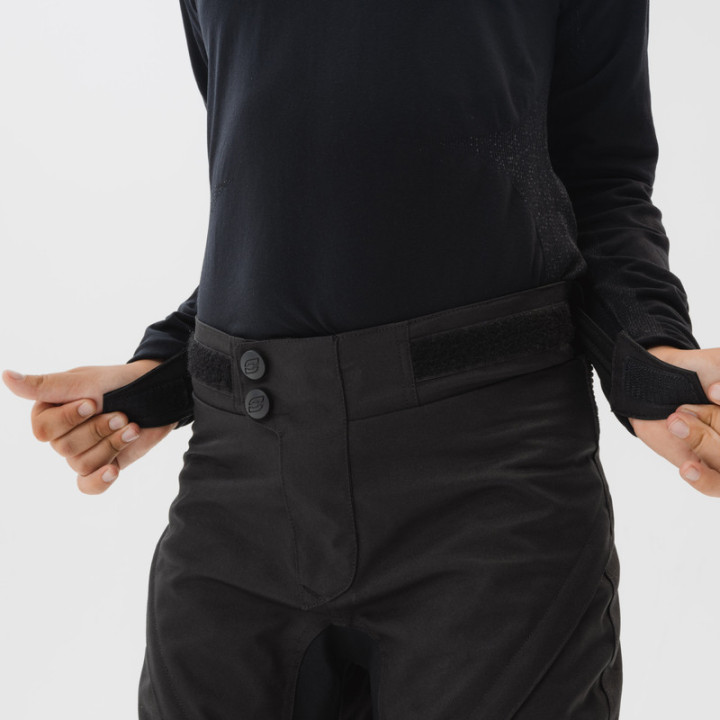 SPODNIE MOTOCYKLOWE TEKSTYLNE JUNIOR OZONE UNION BLACK
