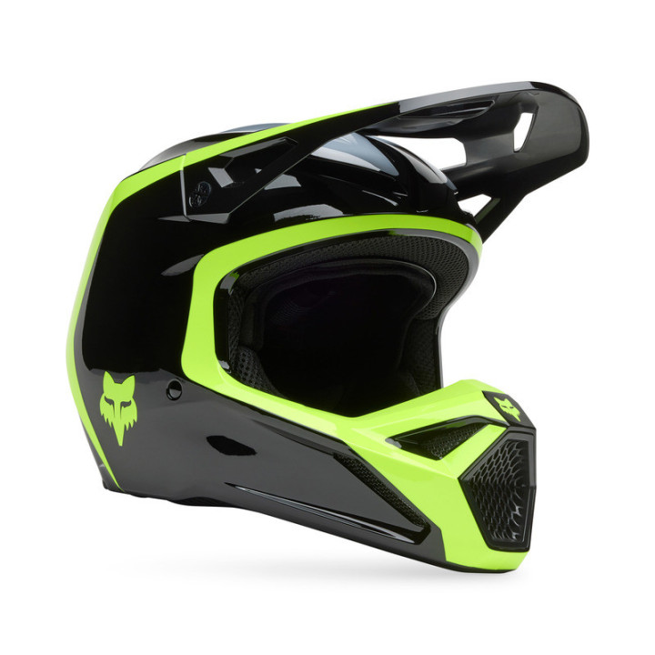 KASK FOX V1 FLOW BLACK/YELLOW