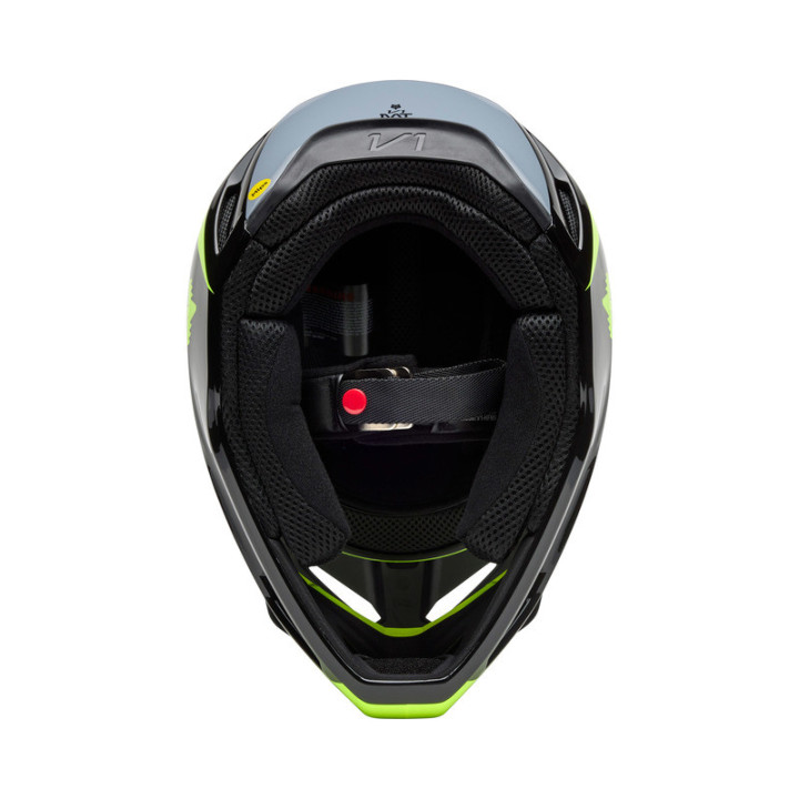 KASK FOX V1 FLOW BLACK/YELLOW