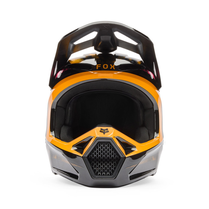 KASK MOTOCYKLOWY FOX V1 KAIROS TANGERINE XL
