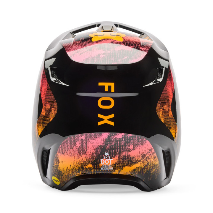 KASK MOTOCYKLOWY FOX V1 KAIROS TANGERINE XL