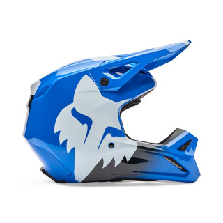 KASK MOTOCYKLOWY FOX V1 SHIELD BLUE XL