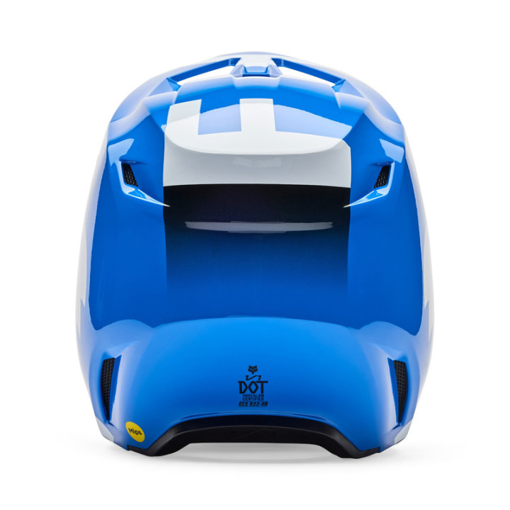 KASK MOTOCYKLOWY FOX V1 SHIELD BLUE XL