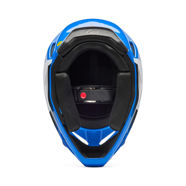 KASK MOTOCYKLOWY FOX V1 SHIELD BLUE XL