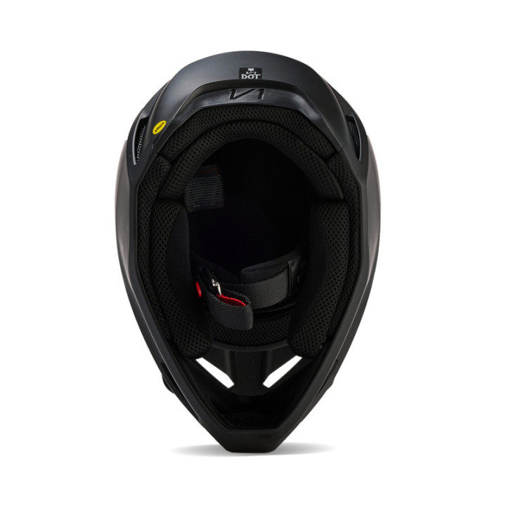 KASK MOTOCYKLOWY FOX V1 SOLID MATTE BLACK