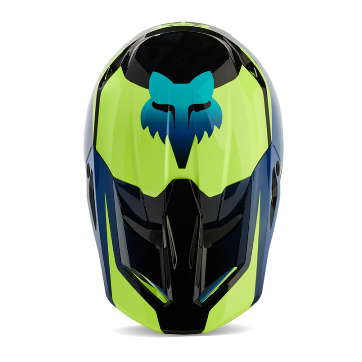 KASK FOX V1 STREAK BLACK/YELLOW L