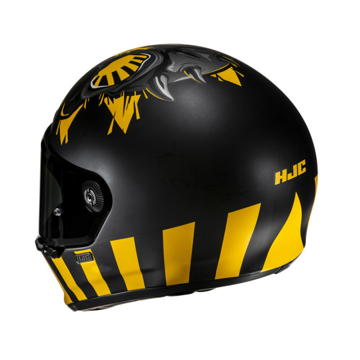 KASK MOTOCYKLOWY HJC V10 CRANIA YELLOW BLACK