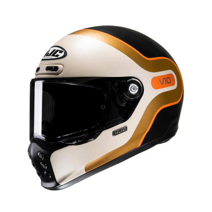 KASK MOTOCYKLOWY HJC V10 GRAPE BLACK BRONZE