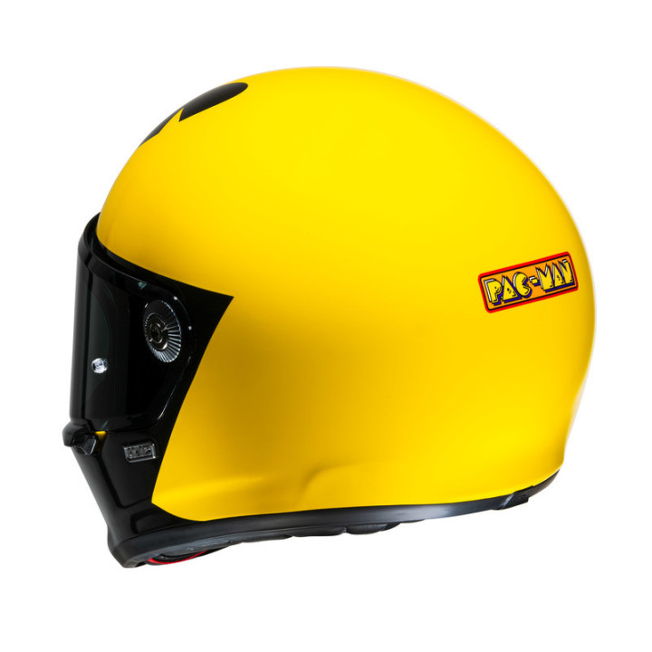 KASK MOTOCYKLOWY HJC V10 PAC-MAN BANDAI NAMCO YELLOW