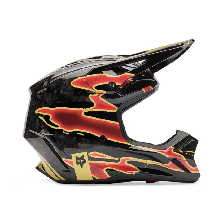 KASK MOTOCYKLOWY FOX V3 RS INNING BLACK