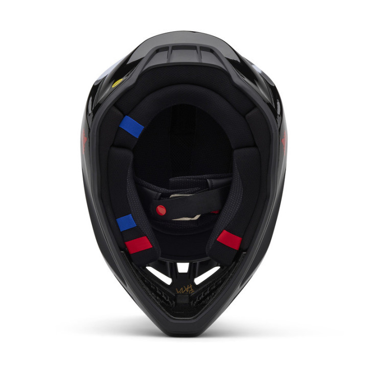 KASK MOTOCYKLOWY FOX V3 SEVENTY4 BLACK M