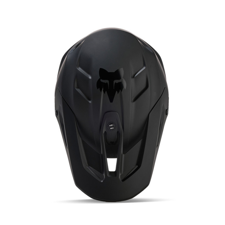 KASK MOTOCYKLOWY FOX V3 SOLID MATTE BLACK