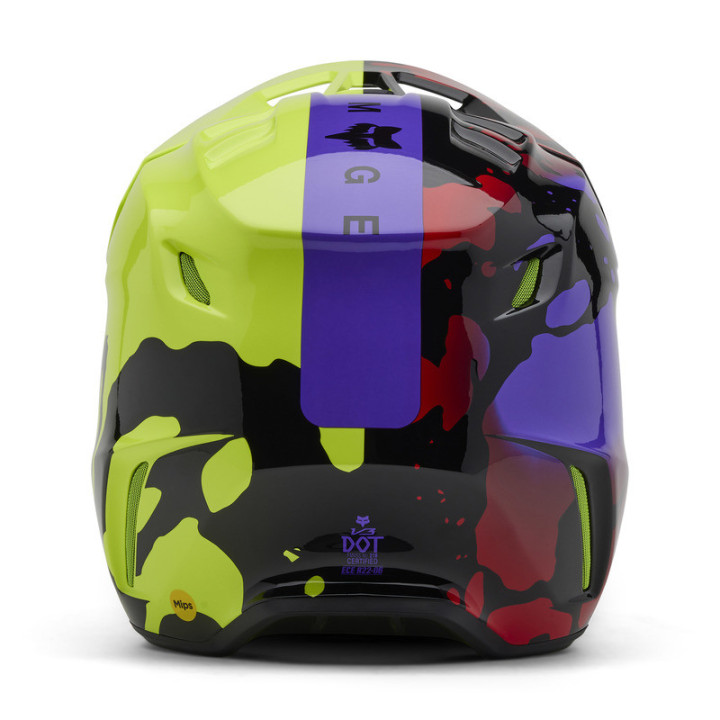 KASK FOX V3 THROTTLE FLUO YELLOW S