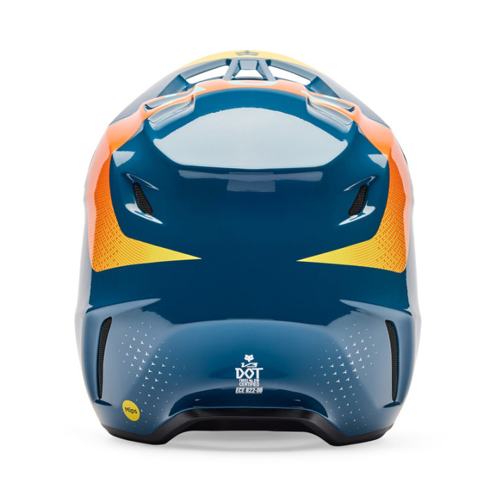 KASK MOTOCYKLOWY FOX V3 TINE TWILIGHT
