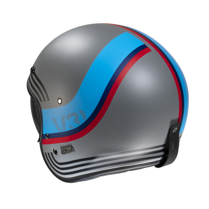 KASK MOTOCYKLOWY HJC V31 BYRON GREY BLUE S