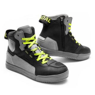 BUTY MOTOCYKLOWE REBELHORN VANDAL 2 BLACK GREY FLUO YELLOW