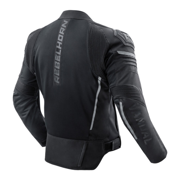KURTKA MOTOCYKLOWA TEKSTYLNA REBELHORN VANDAL MESH BLACK