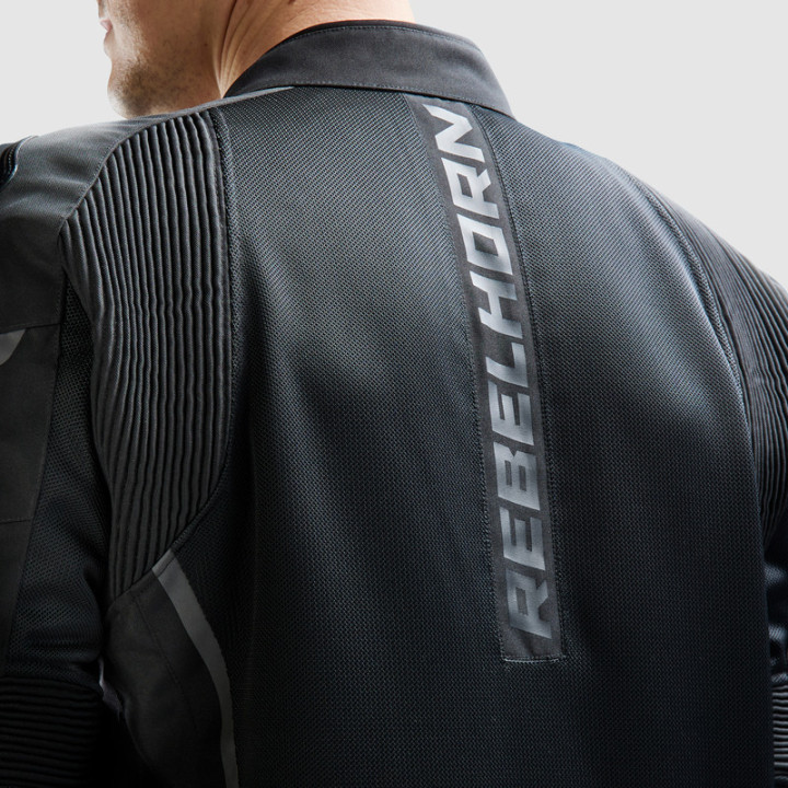 KURTKA MOTOCYKLOWA TEKSTYLNA REBELHORN VANDAL MESH BLACK