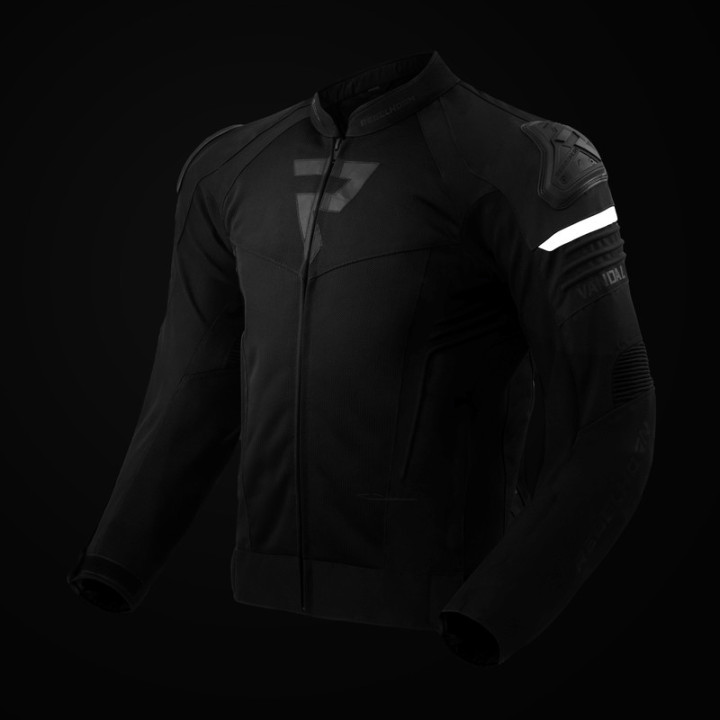 KURTKA MOTOCYKLOWA TEKSTYLNA REBELHORN VANDAL MESH BLACK