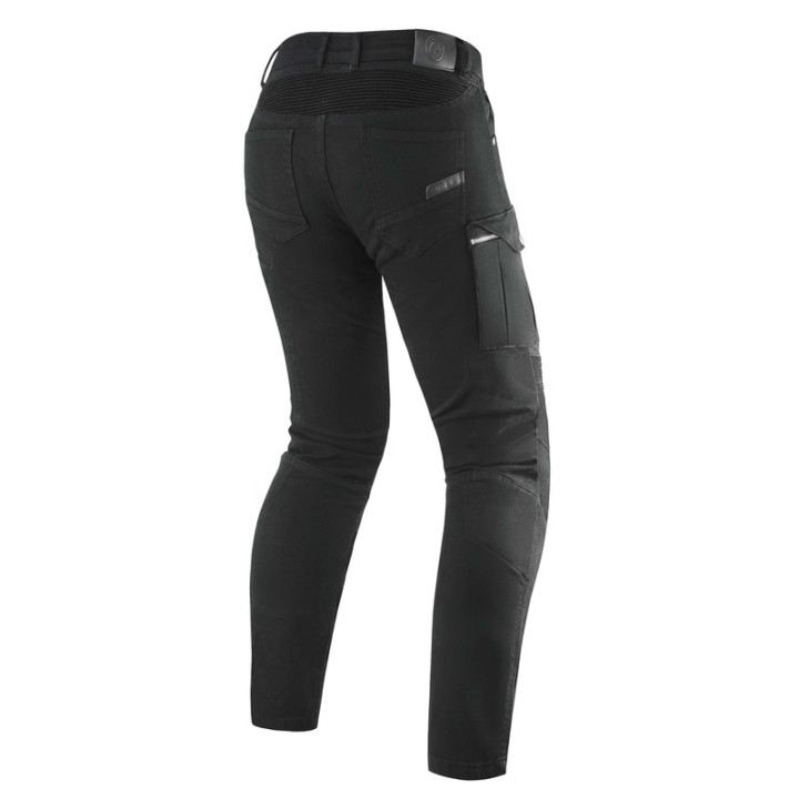 JEANSY MOTOCYKLOWE REBELHORN VANDAL TWILL BLACK 40/34